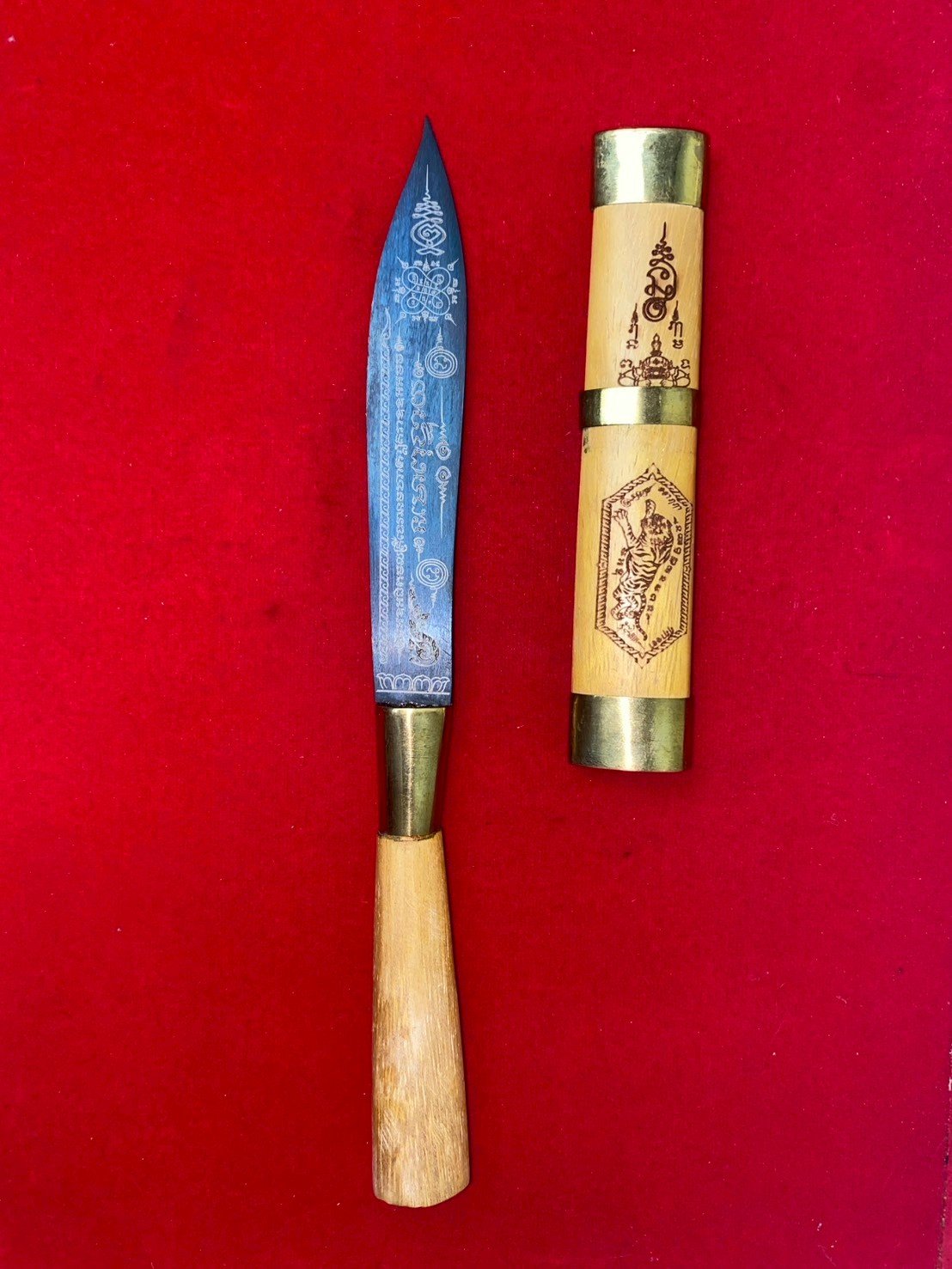 มีดหมอบรมครูพยัคฆ์สยบศาสตรา เลขโค้ด ๗๘๑ ขนาด ๕ นิ้ว