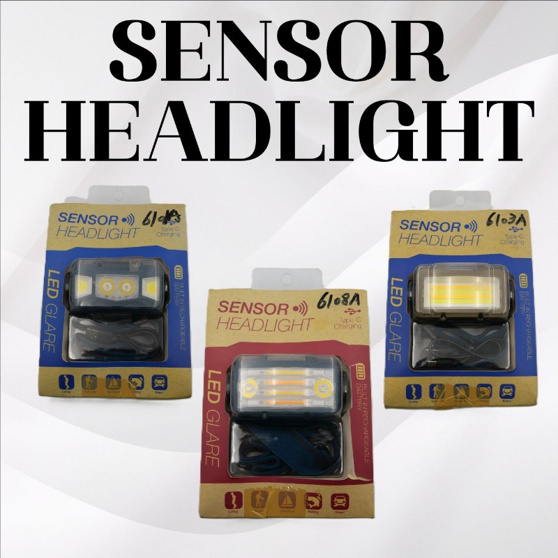 ไฟฉายคาดหัว Sensor Headlight